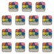 thumbnail image 1 of Pebbles Juego de juegos Portable Stone Catching Toy para coordinación mano-ojo 6pcs, 1 of 2