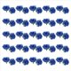 thumbnail image 2 of 50 rosas artificiales, 3 cm de , decoracion la boda, marino, 2 of 9