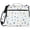 Small Sea Creatures Pattern, variant on Zipper Binder with Shoulder Strap 2 inch 3 Ring Waterproof File Folder Organizer Bag 500 Sheet Repeating Sun Pattern