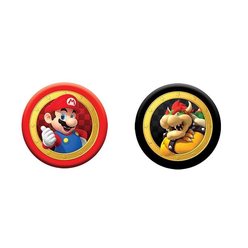 USAopoly DAMES & TIC TAC TOE: Super Mario Contre Bowser Jeu De Plateau