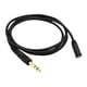 thumbnail image 4 of 2x 1,5 M Negro PVC 6,35 Mm a 3,5 Mm Conector de Cable de Audio Macho Hembra 2 piezas, 4 of 8