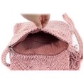 thumbnail image 5 of Women Small Cotton Crochet Cross-body Bag Bohemian Shoulder Bag Purse, 5 of 8