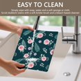 thumbnail image 4 of Placemat, Pioneer Flower Floral Print Pattern Place Mats Table Mat Set Of 2, PVC Washable Placemats for Party Kitchen Dining Decoration, 18x12 Inch, Fade Resistant, 4 of 6