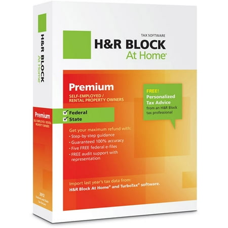 H&R Block at Home 2012 Premium