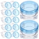 thumbnail image 3 of 12 piezas de viaje de viaje jarro de muestra frascos cosméticos de crema de plástico vacío contenedores de loción cosmética portátil, 3 of 6