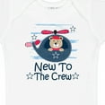 thumbnail image 4 of Inktastic New to the Crew Baby Boy Boys Baby Bodysuit, 4 of 5