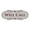 Light Grey / Burgundy, variant on Signs ByLITA Designer Will Call Sign (Black) - Medium