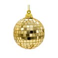 thumbnail image 2 of Kurt Adler 60MM 6-Piece Gold Disco Ball Ornament Set, 2 of 4