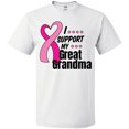thumbnail image 3 of Inktastic Breast Cancer Awareness I Support My Great Grandma T-Shirt, 3 of 5