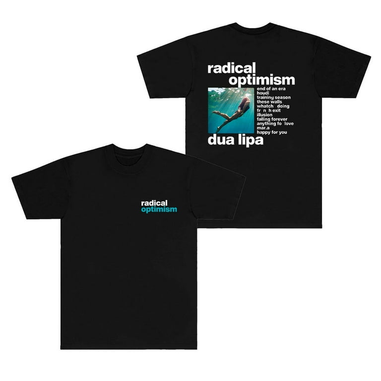 Dua Lipa Radical Optimism Tee New Logo T-shirts Summer Women Dua Lipa Radical Optimism Tee New Logo T-shirts Summer Women
