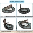 thumbnail image 2 of Accesorios para aspiradoras Ecovacs Filtros de cepillos laterales de cepillo principal para Ecovacs Deebot N79 N79s Dn622, 2 of 4