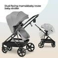 thumbnail image 6 of MAMA & BABY Rovee 2-in-1 Baby Bassinet Stroller with Reversible Seat and Large Canopy, Gray, 22.3LB, Unisex, 6 of 8
