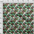 thumbnail image 3 of oneOone Cotton Jersey Chocolate Brown Fabric Retro Bottle Soda Cap Craft Projects Decor Fabric Printed By The Yard 58 Inch Wide-R2, 3 of 6