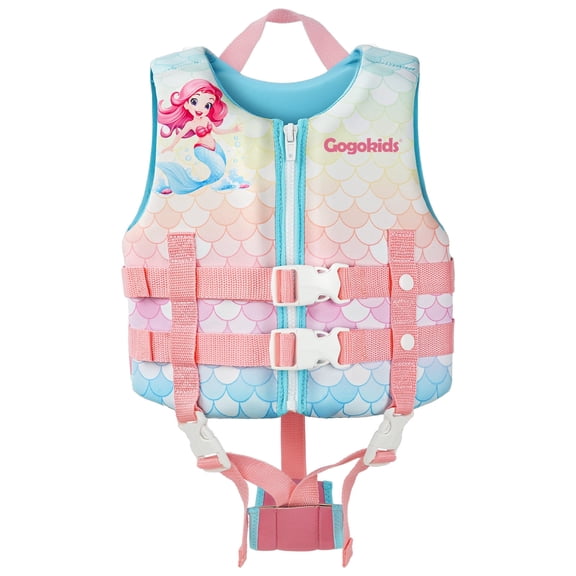 Koorium Kids Swim Vest Life Jacket-Toddler Flotation Buoyancy Swimsuit Trainer Vests Swimming Aid Jacket for Boys/Girls Age 1-9 Years