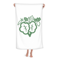 thumbnail image 1 of Vegetable Combination Radish Onion Corn Hand Towel Bath Facecloth Soft Cotton Washcloth, 1 of 4