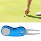 thumbnail image 4 of M Buder Reparador de Divots para Golf Plegable de Acero Inoxidable con Botón Rápido y Diseño Ergonómico, Color Azul, 4 of 9