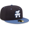 thumbnail image 3 of Men's New Era Navy Asheville Tourists Authentic Collection 59FIFTY Fitted Hat, 3 of 6