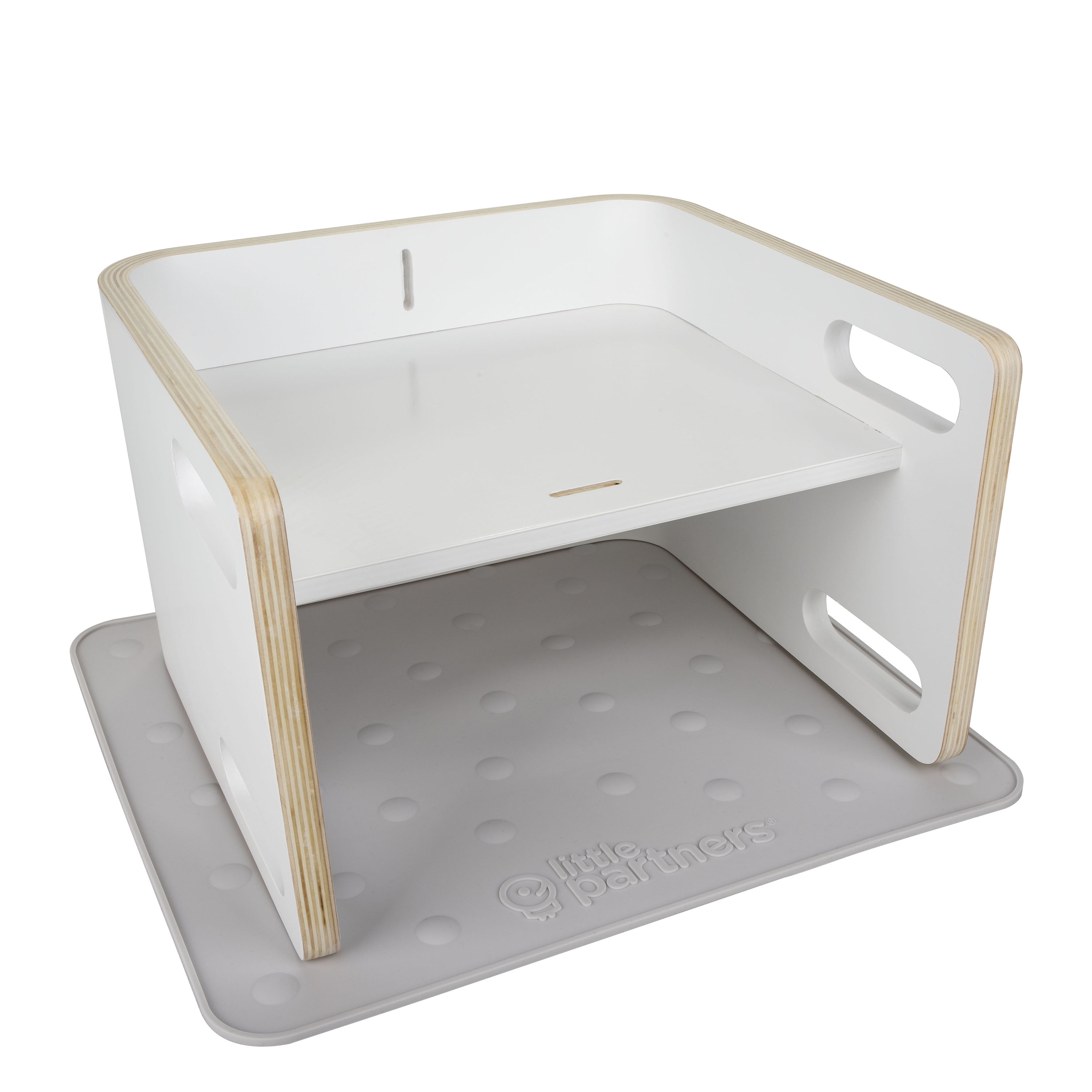 Little Partners 3-in-1 Learning Booster, Pebbles on White, Unisex