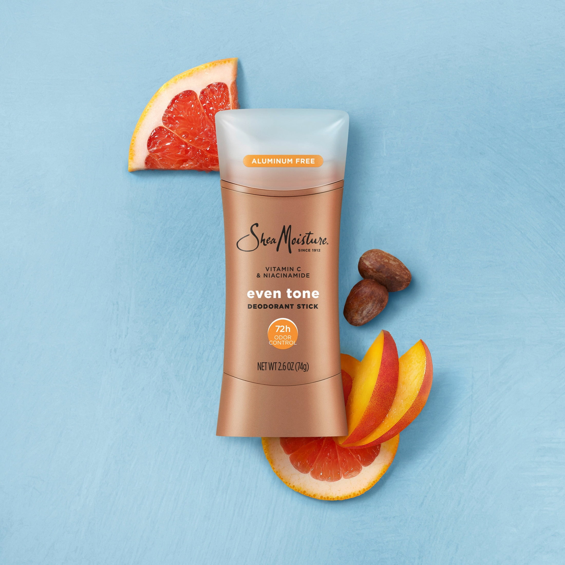 Shea Moisture Deodorant Stick Fresh for 72h Odor Control Aluminum Free 2.6 oz