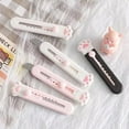 thumbnail image 4 of Cute Retractable Box Cutters, 3Pcs Cat Paw Shaped Mini Art Cutter Utility Knife Office School Stationery for Cutting Envelopes Letter Paper Cutting DIY Crafts, 4 of 5