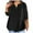 Black, variant on lmcalzta Plus Size Summer Tshirts for Women V Neck Loose Fitting Workout T Shirts Comfy Basic Tees for Gym Athletic