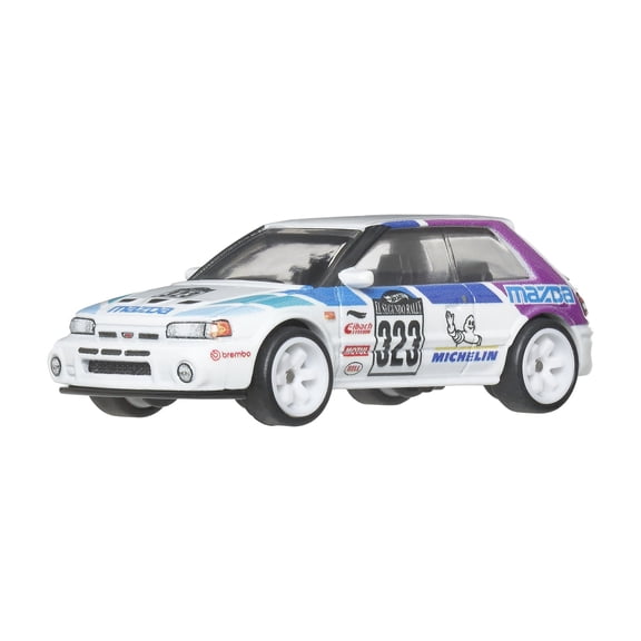 Vehículo de Colección Mattel Hot Wheels Auto Cultura Automotriz Mazda 323 GTR