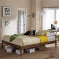 thumbnail image 1 of Bentley Queen Bed in Walnut, 1 of 5