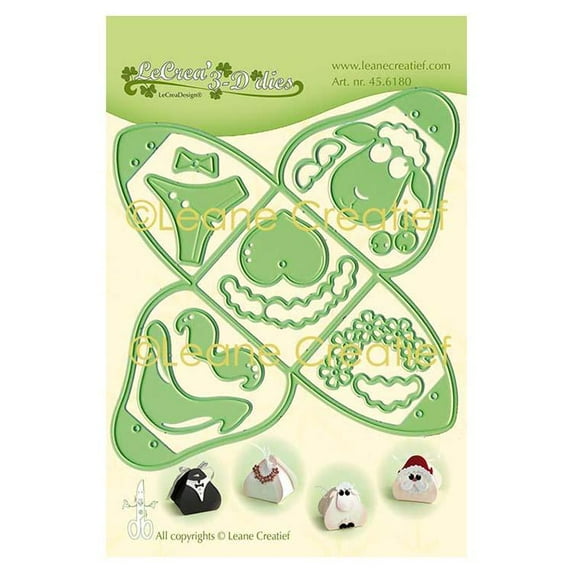 Leabilitie Small Box For Baby, Marriage, Christmas Cut And Embossing Die