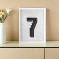 thumbnail image 4 of SEWCHICS Wooden Shadow Box Frame for Football Jersey Display with Clear Glass and Wall Mount, 4 of 8