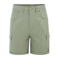 thumbnail image 5 of ZenCart Women Cargo Shorts Casual High Waisted Shorts with Pockets Summer Hiking Shorts Outdoor Outfits for Travel Golf Camping, 5 of 7