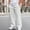 White, variant on Men's Lightweight Ribbed Cooling Pants with Pockets Quick Dry Baggy Walking Pants Workout Athletic Travel Pants