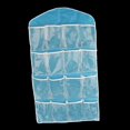 thumbnail image 1 of Bolsa de almacenamiento de ropa interior de calcetín Organizador colgante de 16 bolsillos Azul 3 Macarena, 1 of 8