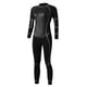 thumbnail image 2 of Traje de neopreno de manga larga con protección solar UV para mujer - 4 Negro s, 2 of 9