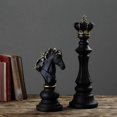 thumbnail image 3 of Nordic Resin International Chess Piece Sculpture Ornament Statue Home Art Decor Zekai, 3 of 5