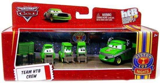 絶妙なデザイン Disney Cars Multi-Packs Team Dinoco Crew Diecast Car Set ミニカー