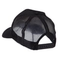 thumbnail image 3 of Skull and Choppers Embroidered Military Patched Mesh Cap - Peace OSFM, 3 of 5