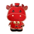 thumbnail image 1 of Koszal 2021 Ox Year Red Envelope Cartoon Cow Shape Three-dimensional Lucky Money Packet, 1 of 8