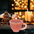thumbnail image 4 of Daboolka Vela de baja temperatura Vela de taza de café con leche de tapa dura, 4 of 8