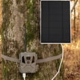thumbnail image 2 of Panel Solar Hugtrwg 5V 10W USB 4000mAh para cámara de seguridad Al Aire libre, 2 of 9