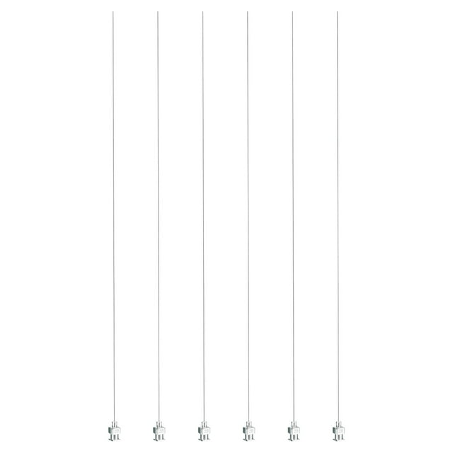 Unique Bargains 6 Pcs 25G 10 Inch Blunt Tip Dispensing Needle with Lure Lock for Refilling Liquid Inks Adhesives