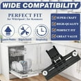 thumbnail image 4 of W10350375 Dishwasher Top Rack Adjuster for Whirlpool Kenmore KitchenAid, 2 Pack, 4 of 5