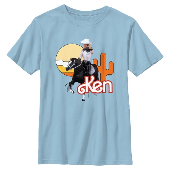 Boys Barbie Ken Wilderness Doll T Shirt