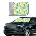 thumbnail image 3 of Kdxio Pineapples1 Print Front Windshield Sun Shade,Folding Auto Sunshade for Car Truck SUV-Medium, 3 of 7