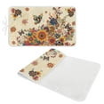 thumbnail image 2 of ZIATUBLES Colorful Flower Butterfly Print Ironing Blanket, Portable Lightweight Travel Ironing Board for Clothes, Heat Resistant Foldable Ironing Mat Pad Fits Small Space Easy to Store, 31.5" x 19.6", 2 of 7