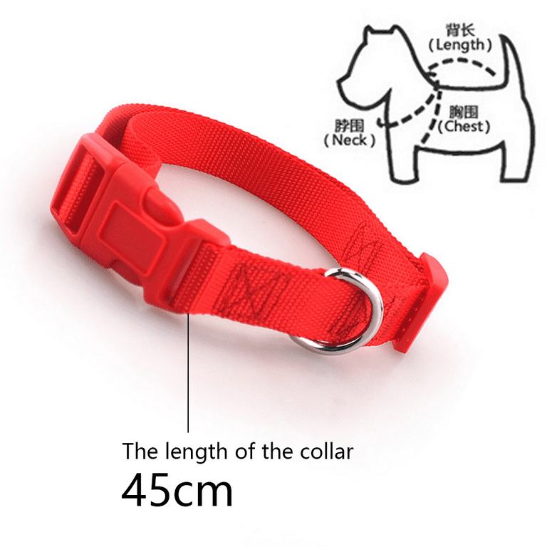 Carhartt Pet Fully Adjustable Webbing Collars for Dogs, Reflective  Stitching for Visibility 