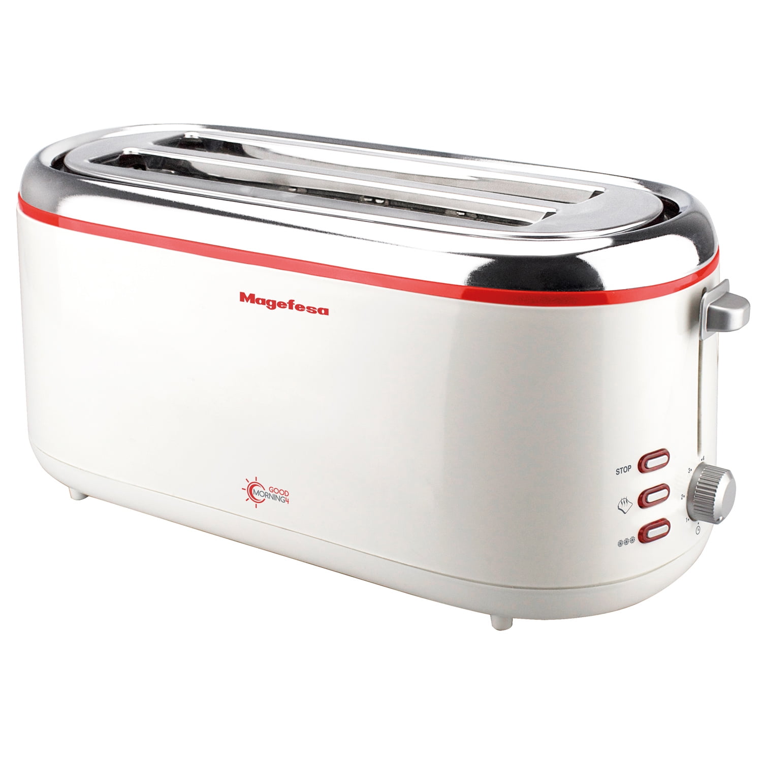 Tostador Magefesa 4 Tostadas Descongela Mgf3355