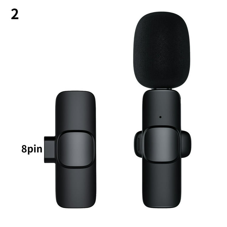 K9 Wireless Microphone High Sensitivity Noise Reduction Black