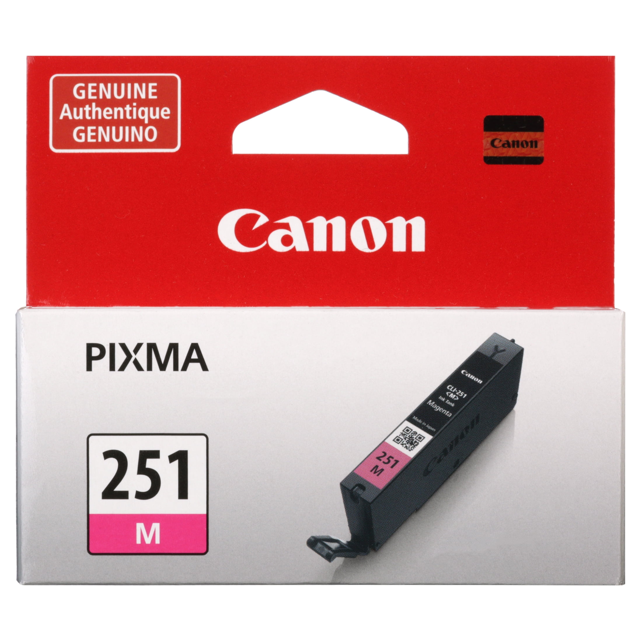 Canon CLI251M Original Magenta Ink Cartridge, Compatible