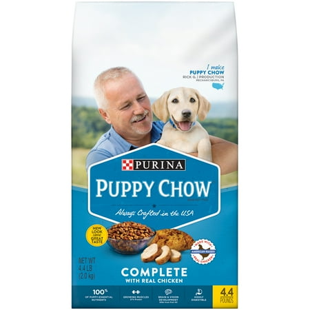 Purina Puppy Chow Complete Puppy Food 4.4 lb. Bag