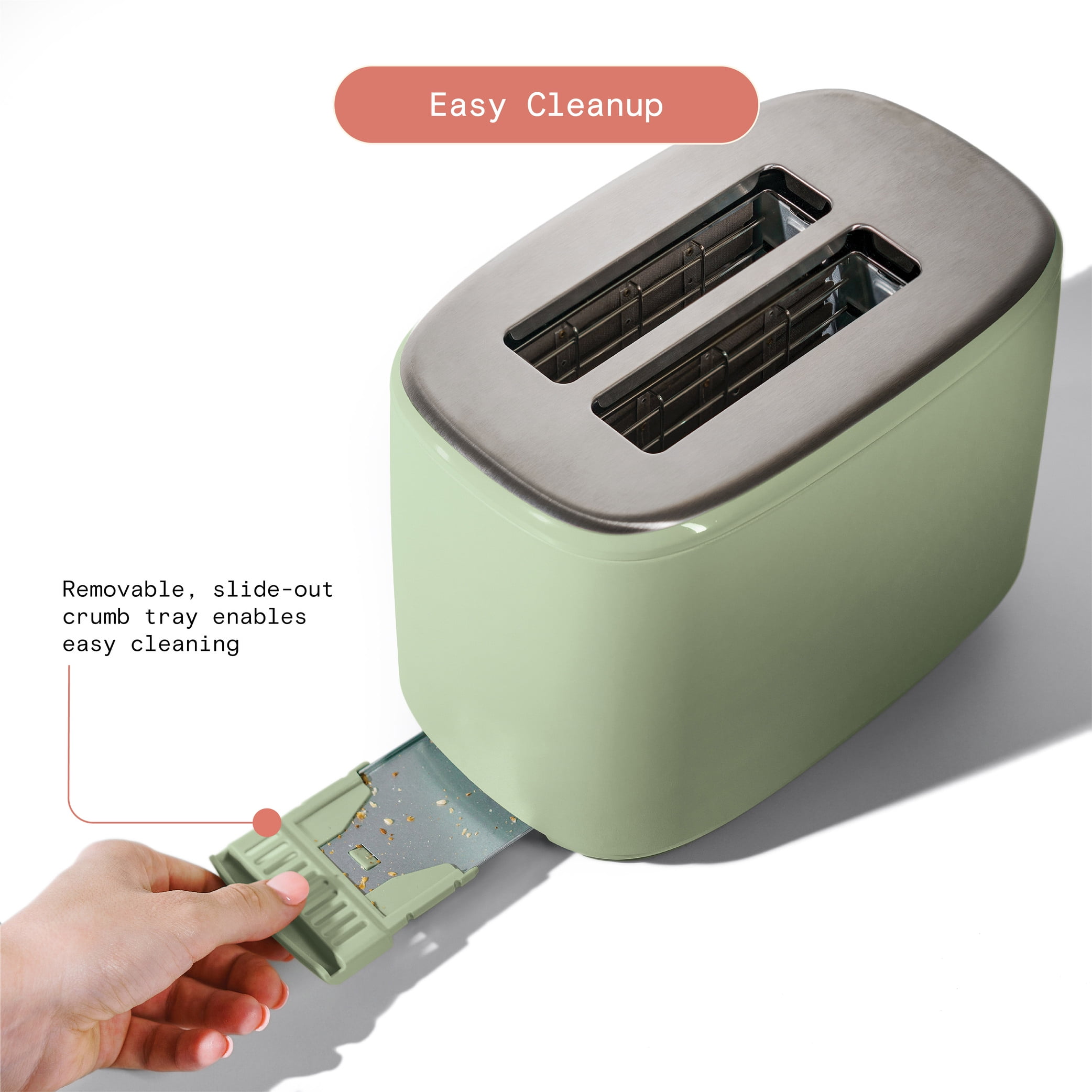 Sage hot sale green toaster